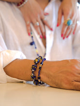 Load image into Gallery viewer, Deep Happy Blue Bracelet